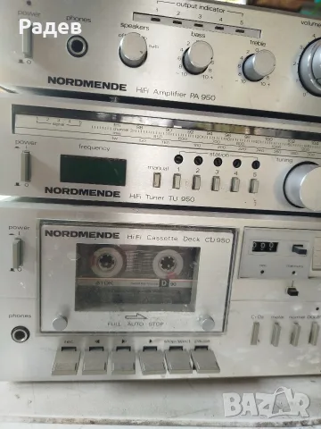 компонентна уредба Nordmende PA 950 перфектна, снимка 2 - Аудиосистеми - 56167024