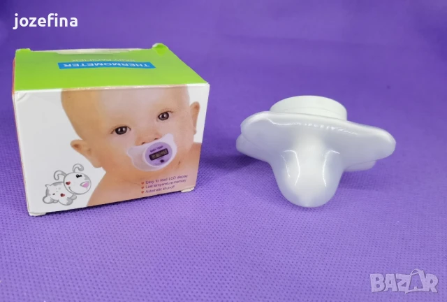 Дигитален термометър тип биберон за бебета- чисто нов, снимка 2 - Прибори, съдове, шишета и биберони - 51395942