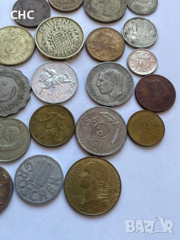Лот монети от различни държави и години., снимка 4 - Нумизматика и бонистика - 52771951