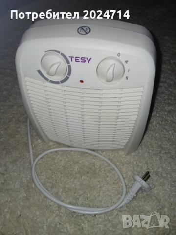 Вентилаторна печка духалка Tesy, снимка 2 - Отоплителни печки - 52177265