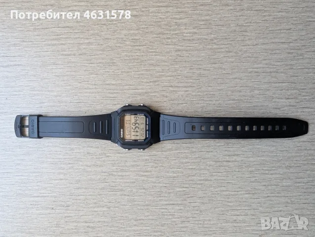 Casio W-800H – Издръжлив дигитален часовник (10-годишна батерия), снимка 3 - Мъжки - 56053317