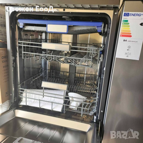 свободностояща съдомиялна HANSEATIC -60см.ЧЕРНА, снимка 4 - Съдомиялни - 53799996