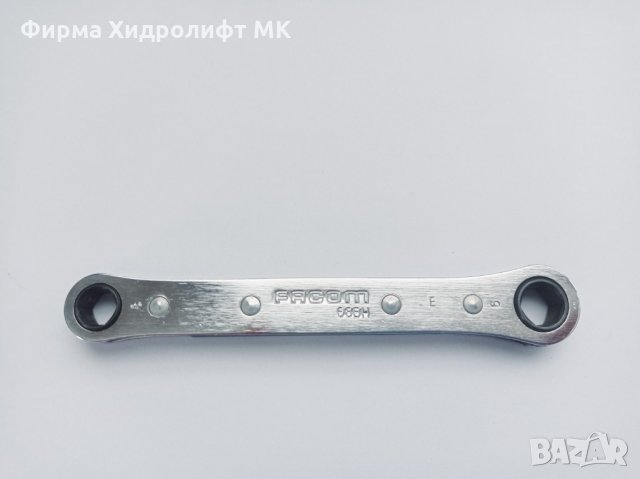 FACOM 68B.8X9H Ключ тресчотка шестостен 8x9мм., снимка 2 - Ключове - 34425173