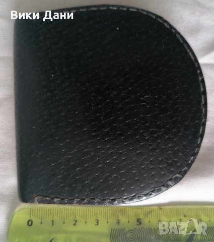 портмоне естествена кожа калъф за джобен часовник, снимка 3 - Джобни - 41464167
