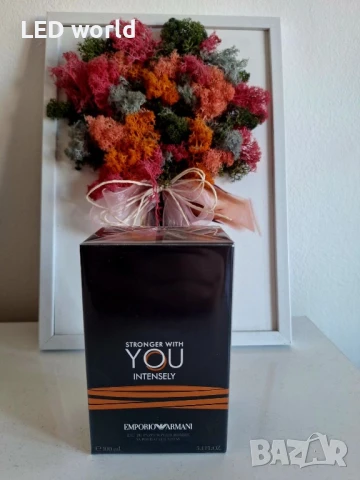 EMPORIO ARMANI stronger with you intensely 100ml, снимка 1