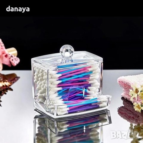 2175 Поставка органайзер за клечки за уши, снимка 3 - Кутии за съхранение - 32955296