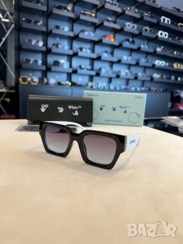 очила с черен обикновен калъф off white , снимка 7 - Слънчеви и диоптрични очила - 50668884