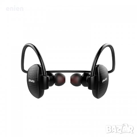 AWEI A847BL Безжични Bluetooth слушалки за спорт с микрофон, снимка 1 - Безжични слушалки - 39212106