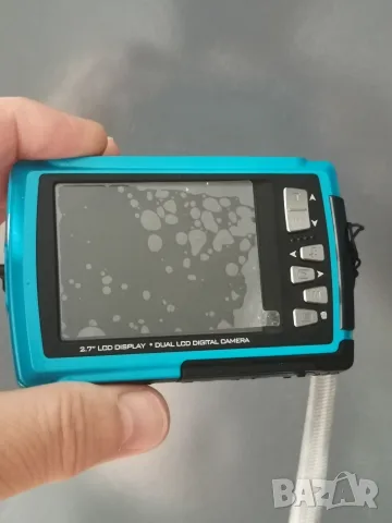 Цифров водоустойчив фотоапарат с два дисплея , снимка 7 - Фотоапарати - 55899253