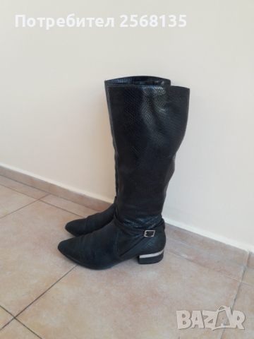 Ботуши Естествена Кожа и Естествена Кроко кожа-елегатни и топли