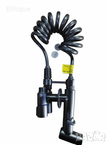 Душ комплект за тоалетна, двойно управление, изход едно в две, ъглов вентил, снимка 10 - Други стоки за дома - 52894880