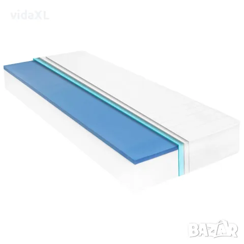 vidaXL Матрак, 120x200 см, виско мемори пяна, 18 см H2