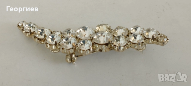 Колиета перли боядисани обици клипс,брошки., снимка 10 - Гривни - 51834024