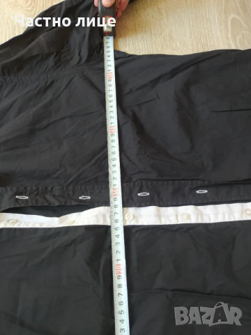 Мъжка риза черна с бял кант, снимка 3 - Ризи - 51157807