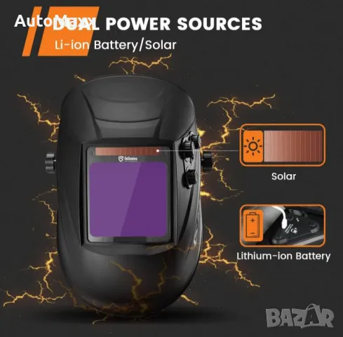 Соларна маска за заваряване GoGonova, снимка 6 - Други инструменти - 50225292