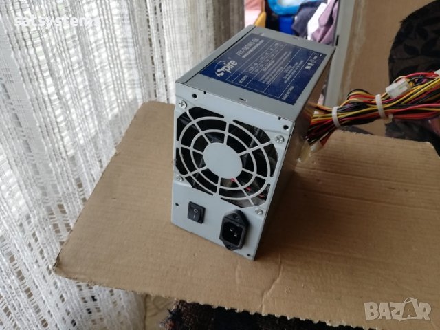 Компютърно захранване 380W Spire ATX-380W8-EB 80mm FAN, снимка 7 - Захранвания и кутии - 40538795