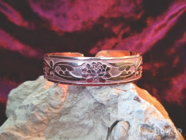 Медна терапевтична гривна 13