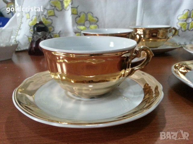 Стар български порцелан чаши за чай , снимка 5 - Антикварни и старинни предмети - 41776219