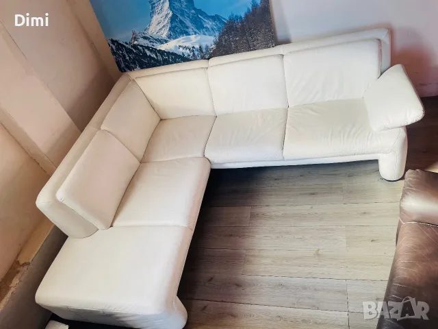 Диван от естествена кожа*БЕЗПЛАТНА ДОСТАВКА*за цяла България до адреса ви, снимка 8 - Дивани и мека мебел - 55958000