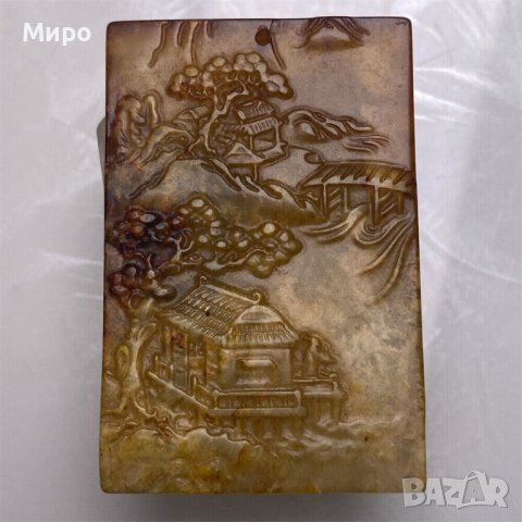 ЕСТЕСТВЕН НЕФРИТ МЕДАЛЬОН ВИСУЛКА АМУЛЕТ ТАЛИСМАН , снимка 5 - Други ценни предмети - 41567763