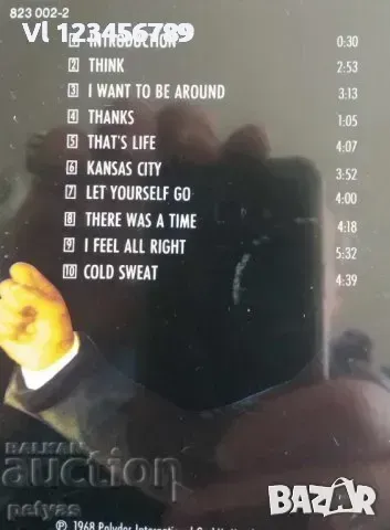 СД -James Brown Live at the Apollo -2 CD, снимка 4 - CD дискове - 49862720