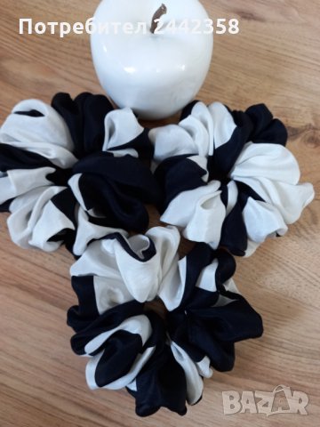 Скрънчи за коса, снимка 7 - Аксесоари за коса - 33794925