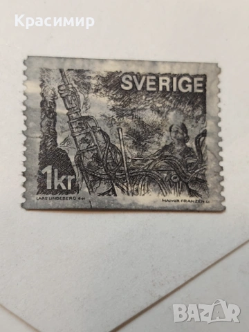 Винтидж ПОЩЕНСКА марки Швеция , снимка 9 - Филателия - 53206114