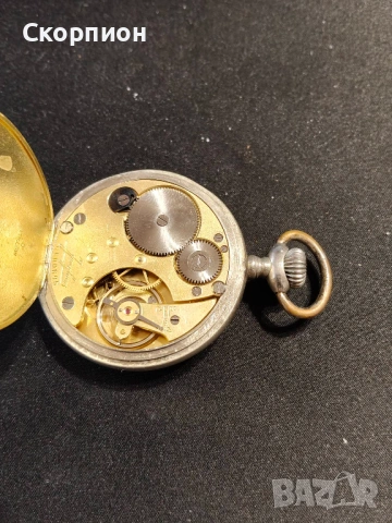 Джобен часовник - JUNGHANS - ГЕРМАНИЯ - ПРОМОЦИЯ с посребрени капаци позлата., снимка 17 - Джобни - 48361755