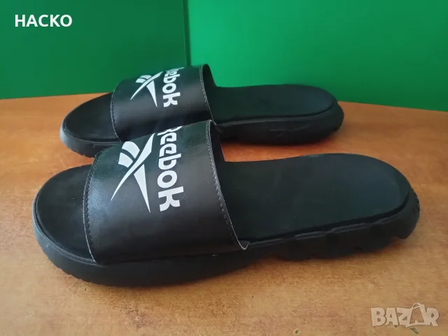 Чехли Reebok Classic Slide Номер 43 Стелка 28 см. 100% оригинални Внос от Англия, снимка 2 - Мъжки чехли - 55789719