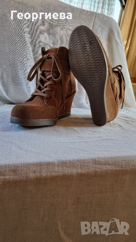 Испански обувки, велур, снимка 2 - Дамски ежедневни обувки - 35848877