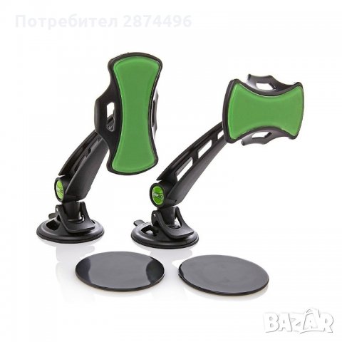 0608 Универсална Нано стойка за кола за телефон или GPS, снимка 4 - Аксесоари и консумативи - 34533508