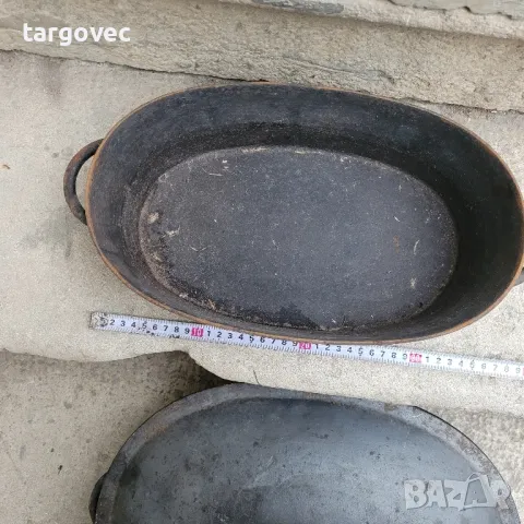 чугунена тенджера среден размер, снимка 2 - Съдове за готвене - 49784752