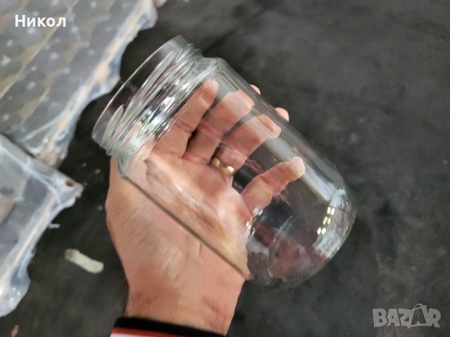 Стъклени буркани 720 мл. с винт - чисто НОВИ, снимка 6 - Буркани, бутилки и капачки - 41603132