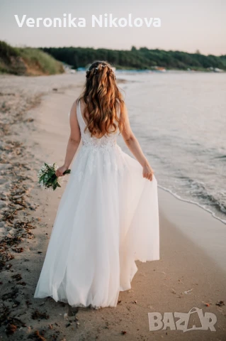 Сватбена рокля Be Queen , снимка 4 - Рокли - 51211579