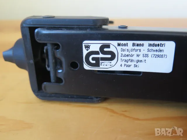 MONT BLANC ,ски багажник -schweden,thule, снимка 8 - Аксесоари и консумативи - 49203865
