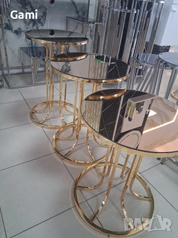 Тройни помощни маси, снимка 6 - Маси - 53518791