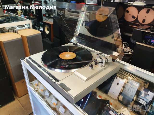 💽📻📀🎶 Грамофон Hitachi HT-65S direct drive В отлично техническо и визуално състояние., снимка 7 - Грамофони - 42173816