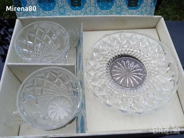 * Bohemia * - 2 бр. кристални чаши - нови ! , снимка 6 - Антикварни и старинни предмети - 52655372