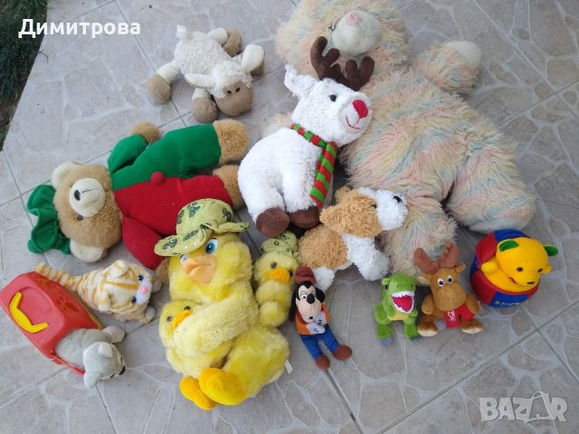 12 бр. плюшени играчки за 15 лв, снимка 1