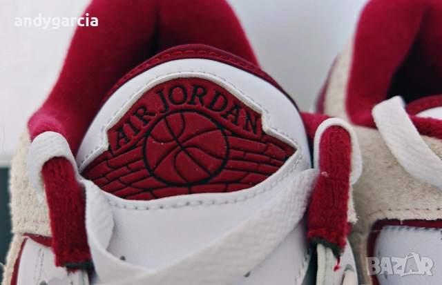  Nike Air Jordan 2 Retro Low 42.0 ти номер или 26.5 см стелка, чисто нови с кутия 100% оригинални, снимка 11 - Маратонки - 53768767