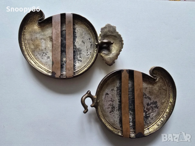 Уникални възрожденски пафти с позлата, снимка 5 - Антикварни и старинни предмети - 53069660