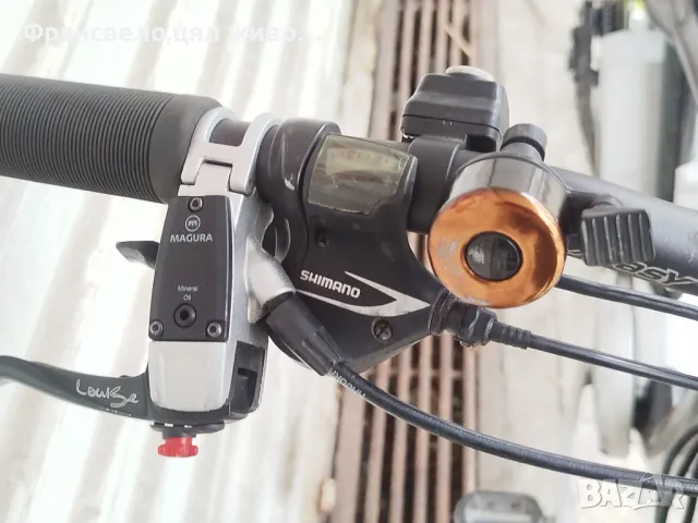 28 цола алуминиев електрически велосипед,колело неограничено 24 волта 24 ампера гарантиращо много ки, снимка 3 - Велосипеди - 49944305