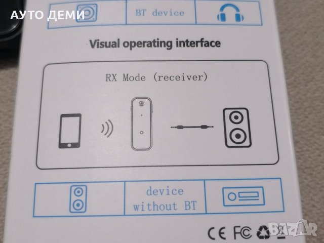 Hi-Fi STEREO 2 в 1 Блутут 5.1 аудио приемник предавател адаптер Bluetooth class 1 CE FC RoHS, снимка 17 - Аксесоари и консумативи - 35918517