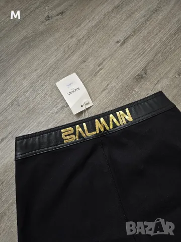 Нов дамски чер панталон BALMAIN на намаление , снимка 7 - Панталони - 56221194