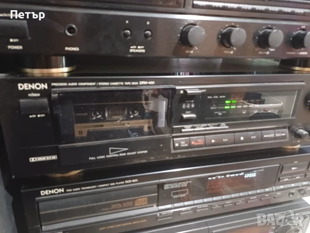 Система DENON DRM 400, DCD 820, DRA 335R, снимка 6 - Аудиосистеми - 51429096