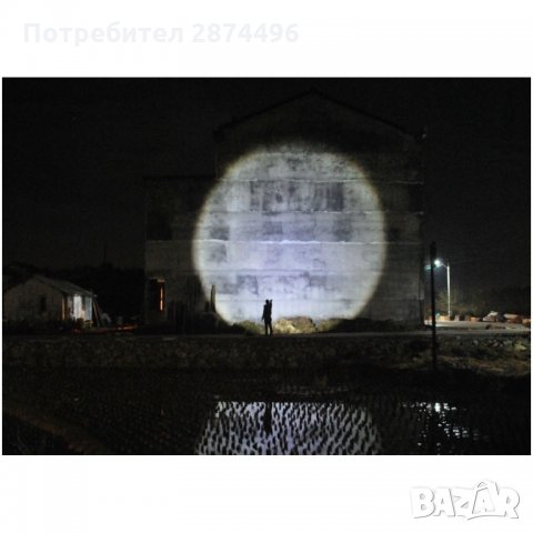 X6-902 CREE LED фенер с презареждаща акумулаторна батерия, снимка 6 - Прожектори - 35800976