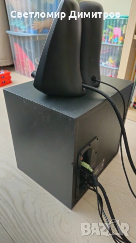 Logitech z623, снимка 4 - Аудиосистеми - 53570172