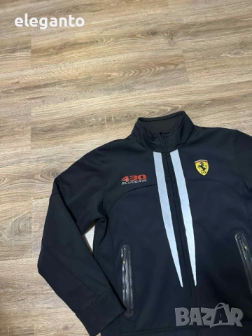 Оригинално мъжко яке Ferrari 430 Scuderia Soft Shell Jacket , XL/ XXL размер , снимка 3 - Якета - 53259996
