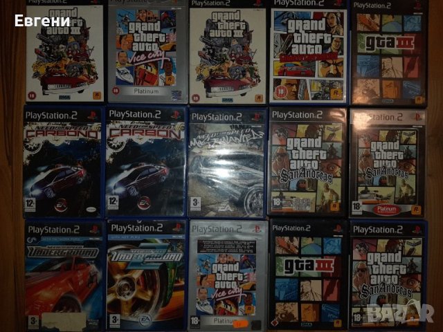 Игри за плейстейшън 2/ Playstation 2 PS 2 GTA, Need for speed, Тествани и работещи, снимка 2 - PlayStation конзоли - 39339100