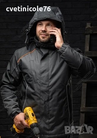 Зимно яке с качулка CLASSIC WINOX, снимка 3 - Якета - 38908221